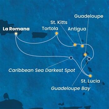 Trasa plavby CFS-LRM07A28