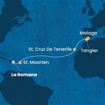 Trasa plavby CFS-LRM12A02