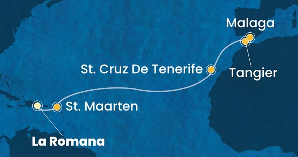 Trasa plavby CFS-LRM12A02