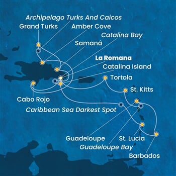 Trasa plavby CFS-LRM14A2V