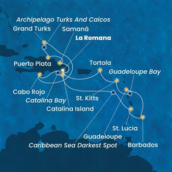 Trasa plavby CFS-LRM14A30