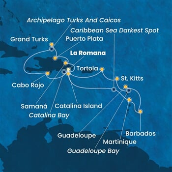 Trasa plavby CFS-LRM14A31
