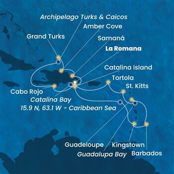 Trasa plavby CFS-LRM14A33