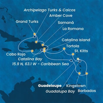 Trasa plavby CFS-PTP14A3Q