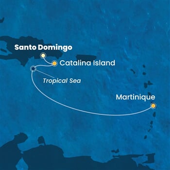 Trasa plavby CFS-SDQ03A02