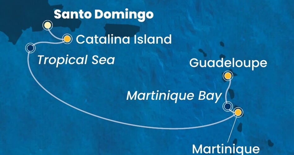 Trasa plavby CFS-SDQ04A09