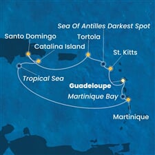 Costa Fascinosa - Nizozemské Antily, Panenské o. (britské), Dominikán.rep. (Pointe-a-Pitre)