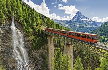 Švýcarsko A Glacier Express