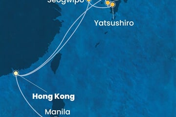 Costa Serena - Čína, Japonsko, Filipíny (z Hongkongu)