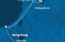 Trasa plavby CSE-HKG11A00