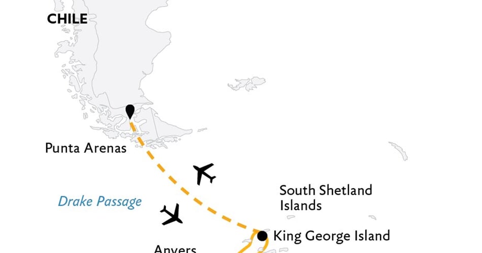 Trasa plavby QE-OEX130134