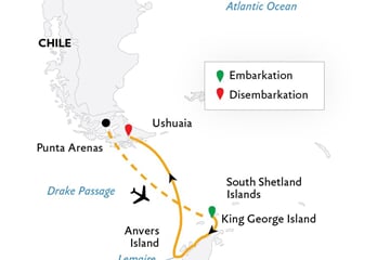 Antarctic Express: Fly South, Sail North (Ocean Explorer)