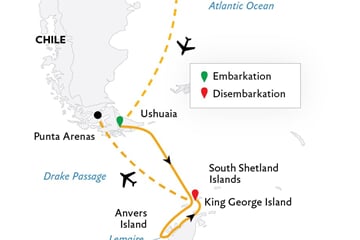 Antarctic Express: Sail South, Fly North (World Voyager)
