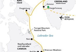 Greenland to Newfoundland: Mountains, Wildlife and Viking History (Ultramarine)