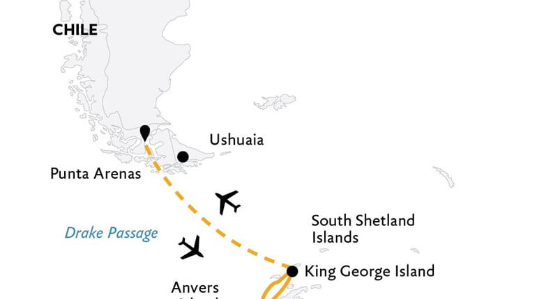 Trasa plavby QE-OEX116736