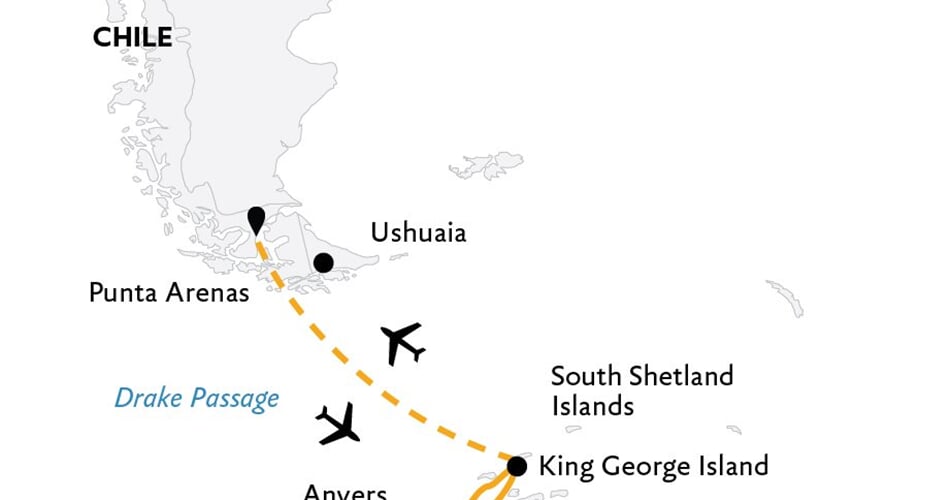 Trasa plavby QE-OEX116736