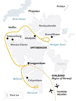 Trasa plavby QE-ULT130076