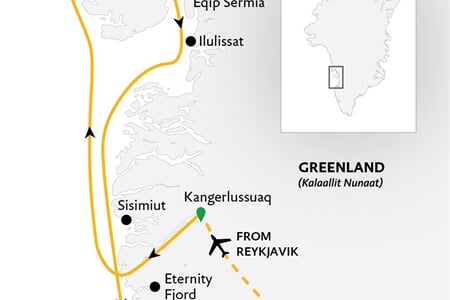 West Greenland: Discovering Massive Icebergs and Inuit Communities, Southbound (Ocean Explorer)
