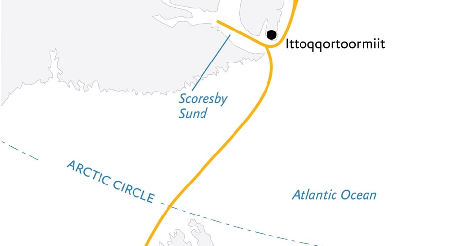 Trasa plavby QE-OEX130085