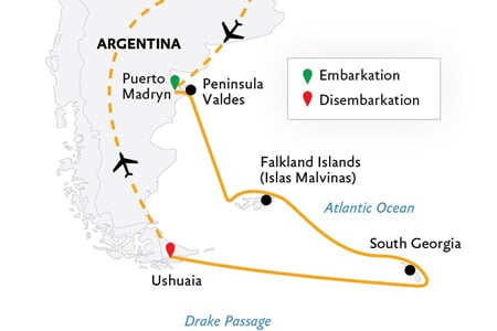 Falkland Islands and South Georgia: 20-Day Wildlife Adventure (Ultramarine)