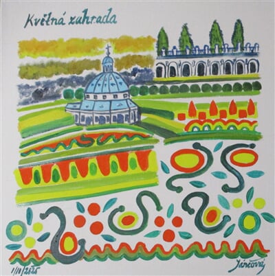 Květná zahrada, Kroměříž - UNESCO