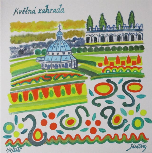 Květná zahrada, Kroměříž - UNESCO