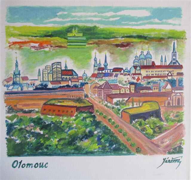 Pohled na Olomouc