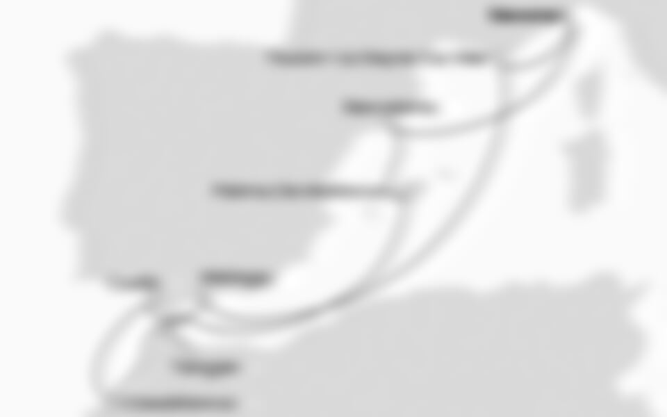 Costa Favolosa - Itálie, Francie, Španělsko, Maroko (ze Savony)