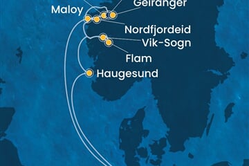 Costa Favolosa - Německo, Norsko (Hamburk)