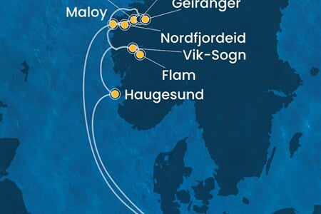 Costa Favolosa - Německo, Norsko (Hamburk)