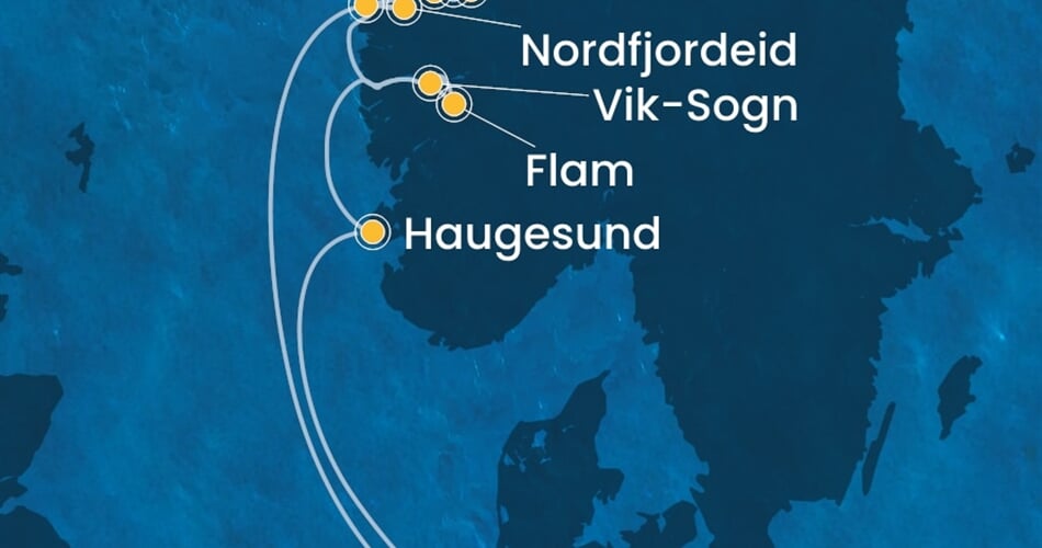 Trasa plavby CFA-HAM09A0F