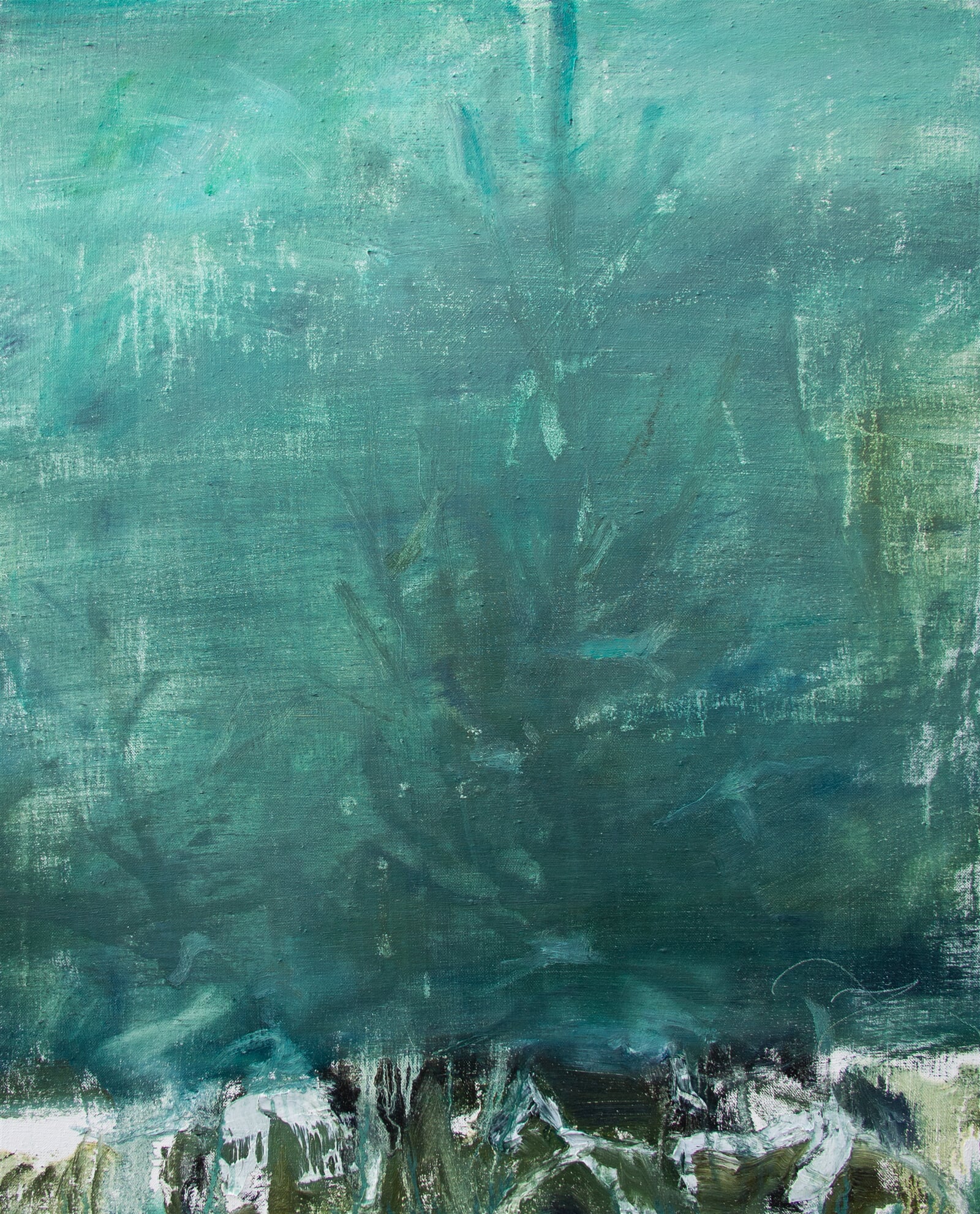 Adéla Topolová: Smrček, 80 × 65 cm