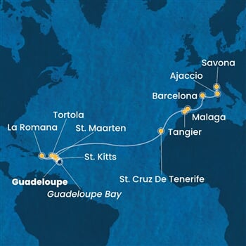 Trasa plavby CFS-PTP19A05