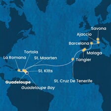 Costa Fascinosa - Nizozemské Antily, Panenské o. (britské), Dominikán.rep., Španělsko, Maroko, ... (Pointe-a-Pitre)