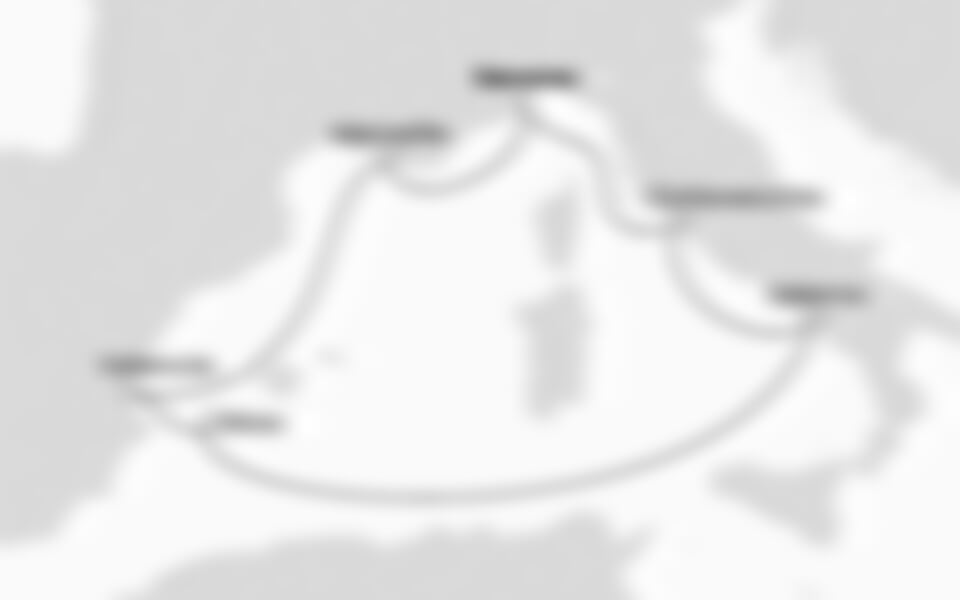 Costa Toscana - Itálie, Španělsko, Francie (ze Savony)