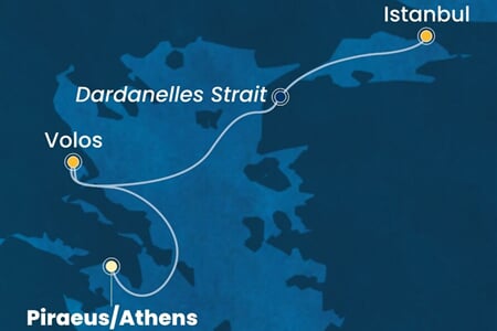 Costa Fortuna - Řecko, Turecko (z Pirea)