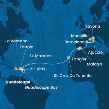 Trasa plavby CFS-PTP20A06