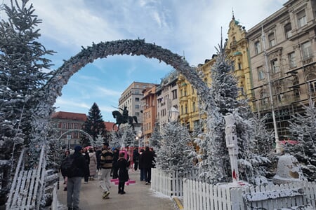 Slovinsko - koupání v lázních Radenci a romantický advent v Grazu a Záhřebu