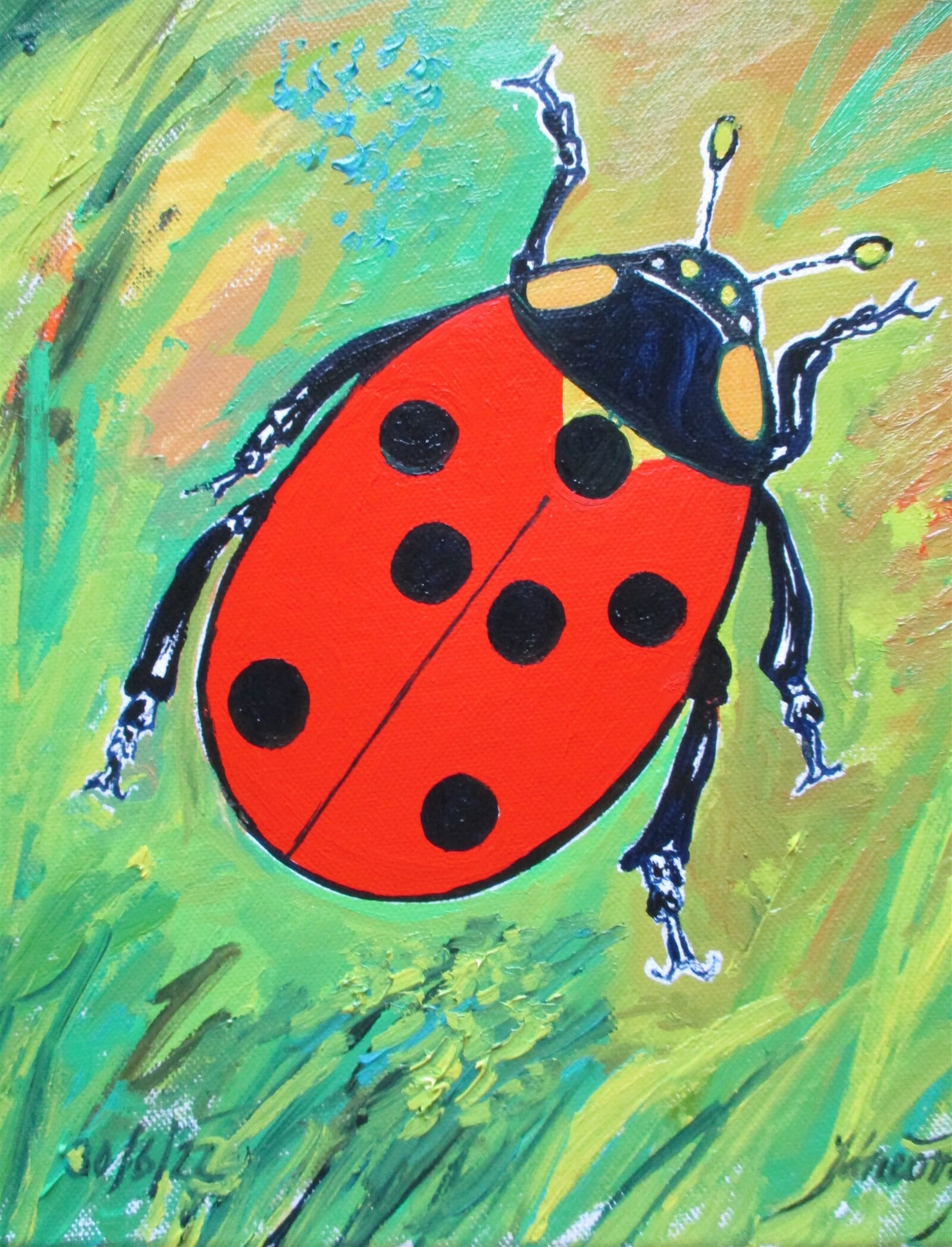 Jaroslava Jáněová: Slunéčko sedmitečné, užitečné, 30 × 25 cm