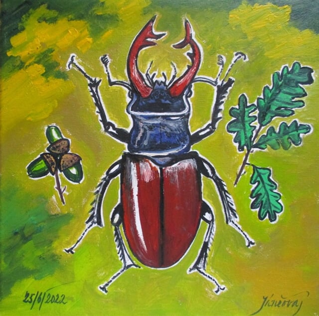 Roháč obecný, vzácný