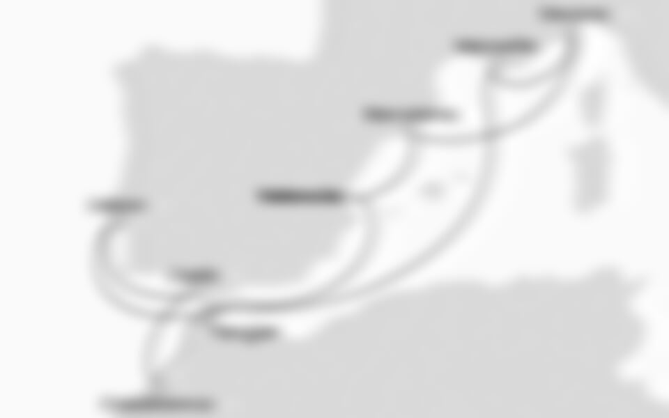 Costa Fascinosa - Španělsko, Itálie, Francie, Maroko, Portugalsko (Valencie)