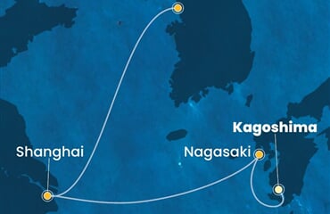 Costa Serena - Japonsko, Čína, Jižní Korea (Kagoshima)