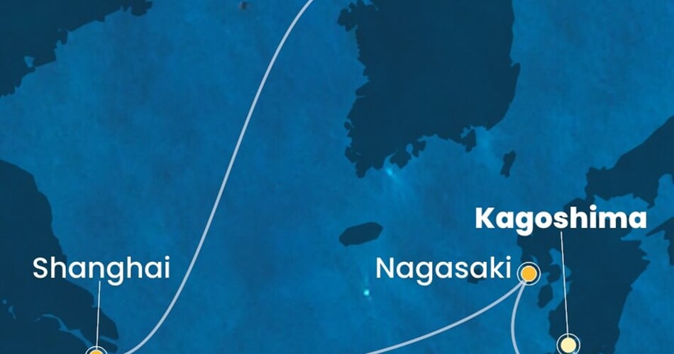 Trasa plavby CSE-KOY06A00