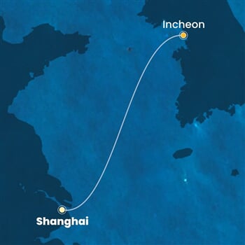 Trasa plavby CSE-SHA03A00