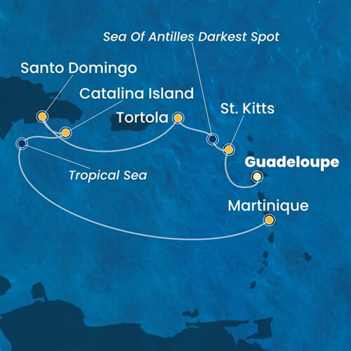 Trasa plavby CFS-PTP06A0B