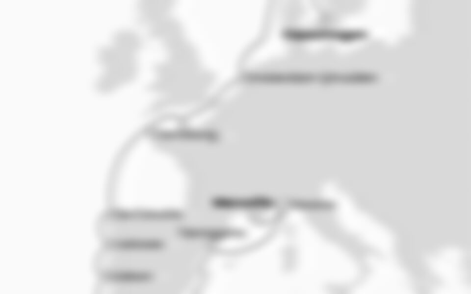 Costa Fascinosa - Dánsko, Nizozemí, Francie, Španělsko, Portugalsko, ... (z Kodaně)