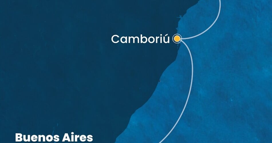 Trasa plavby CFA-BUE05A06