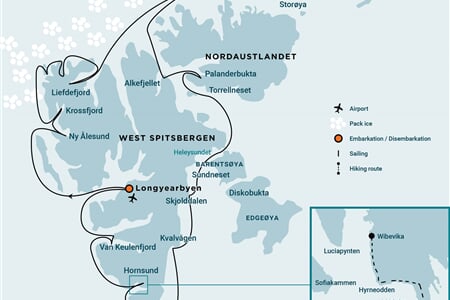 Around Spitsbergen, in the Icy Realm of the Polar Bear (m/v Hondius)