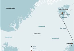South Spitsbergen, Bear Island & Mainland Norway - Aurora Borealis (m/v Ortelius)
