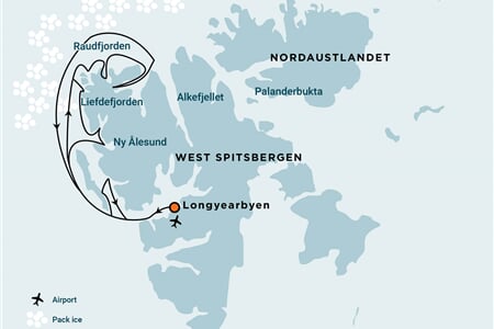 North Spitsbergen Basecamp - Free kayaking, Hiking, Photo Workshop (m/v Ortelius)